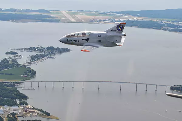 SMART-1 over the bay